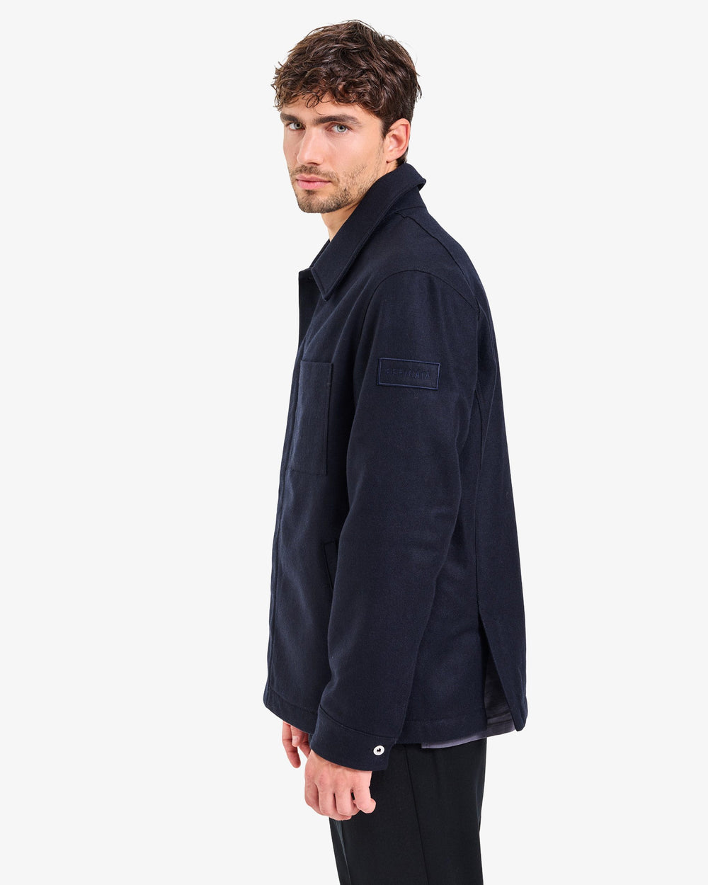Blue Overshirt Jacket