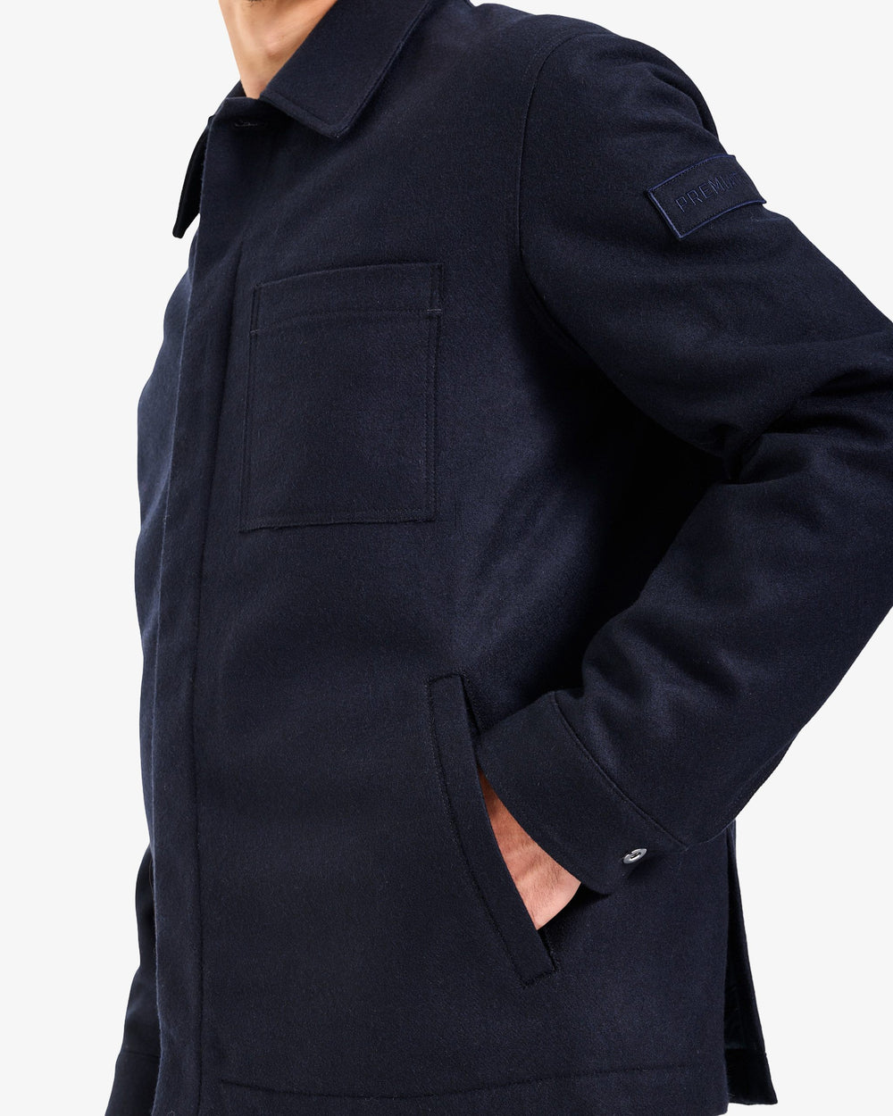 Blue Overshirt Jacket