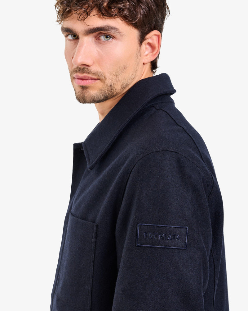 Blue Overshirt Jacket