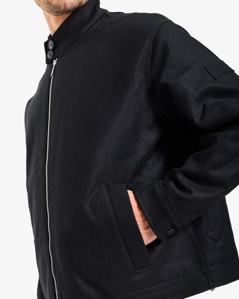 Black Overshirt Jacket