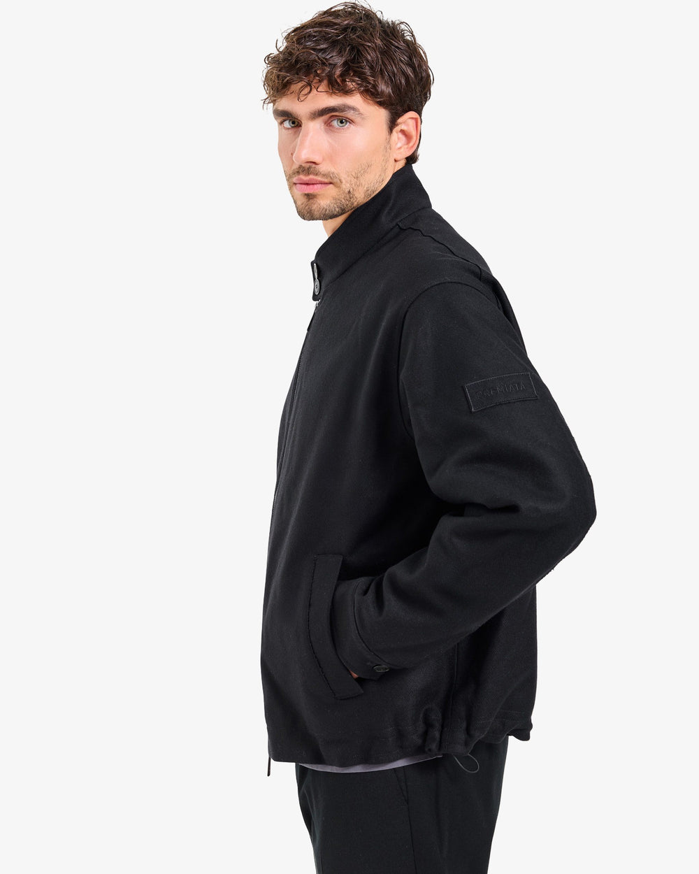 Black Overshirt Jacket
