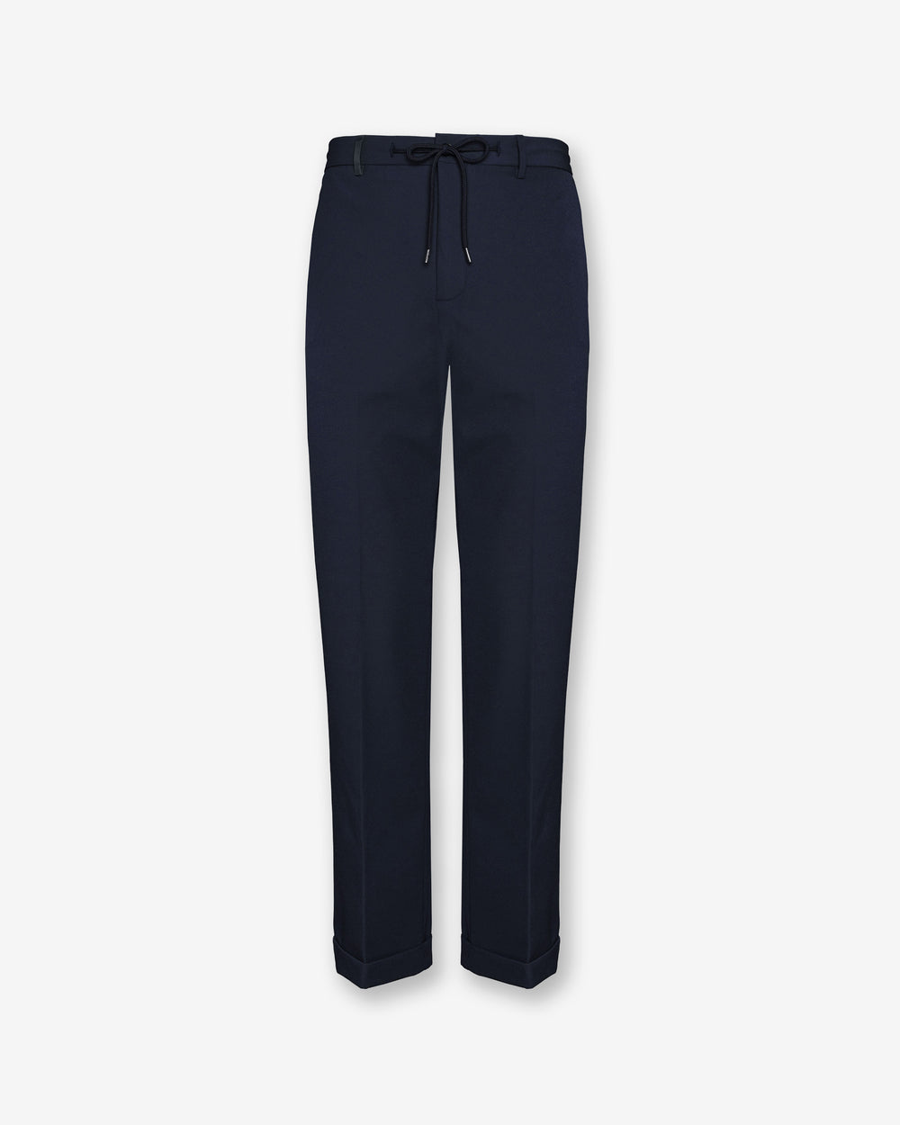 Blue Technical Wool Pants