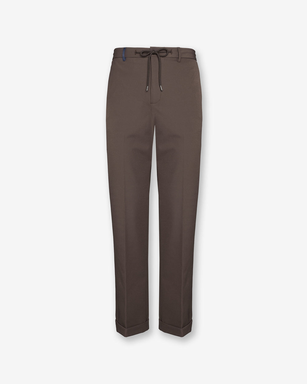 Brown Technical Wool Pants