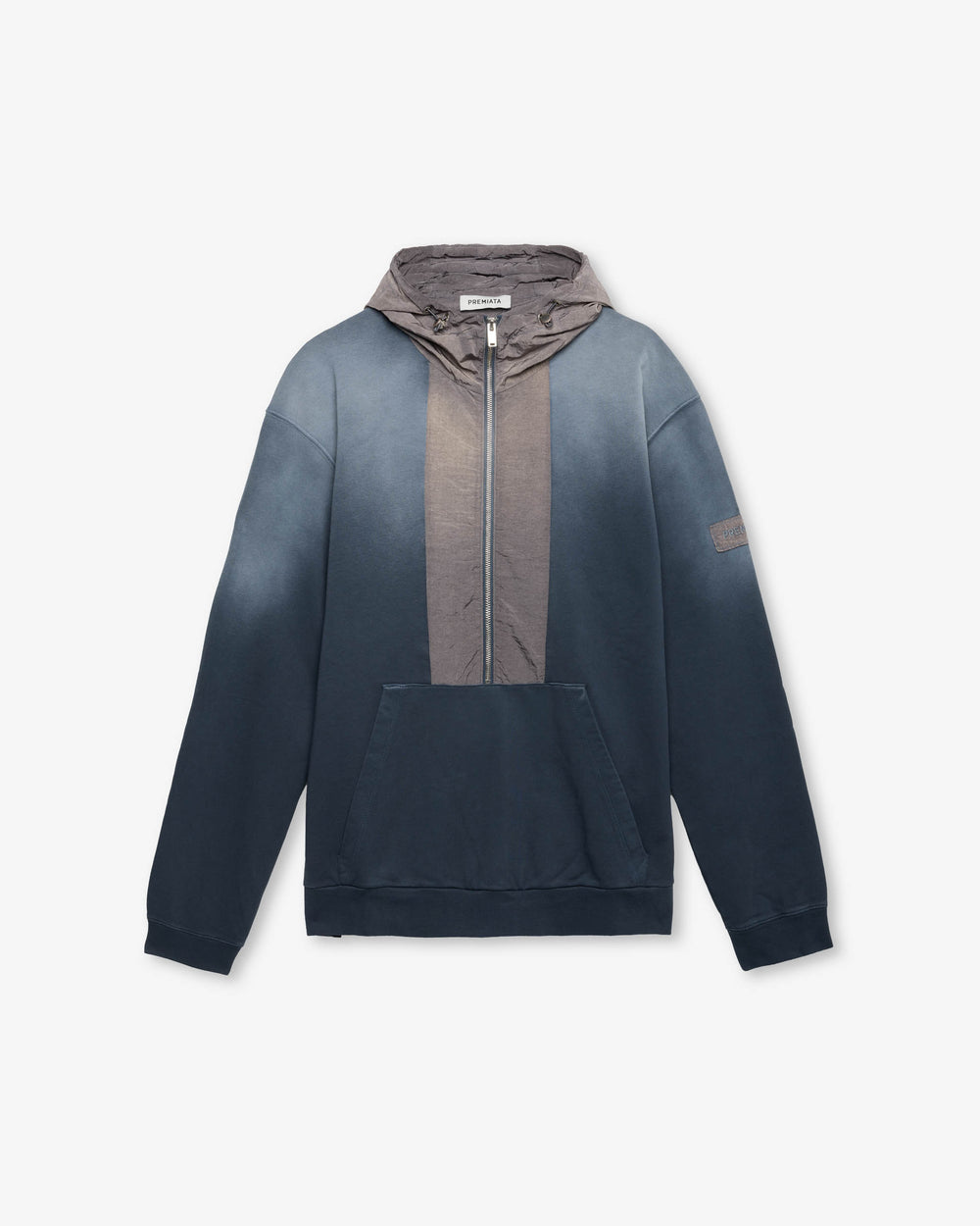 Dip Dye Technical Hoodie Azul