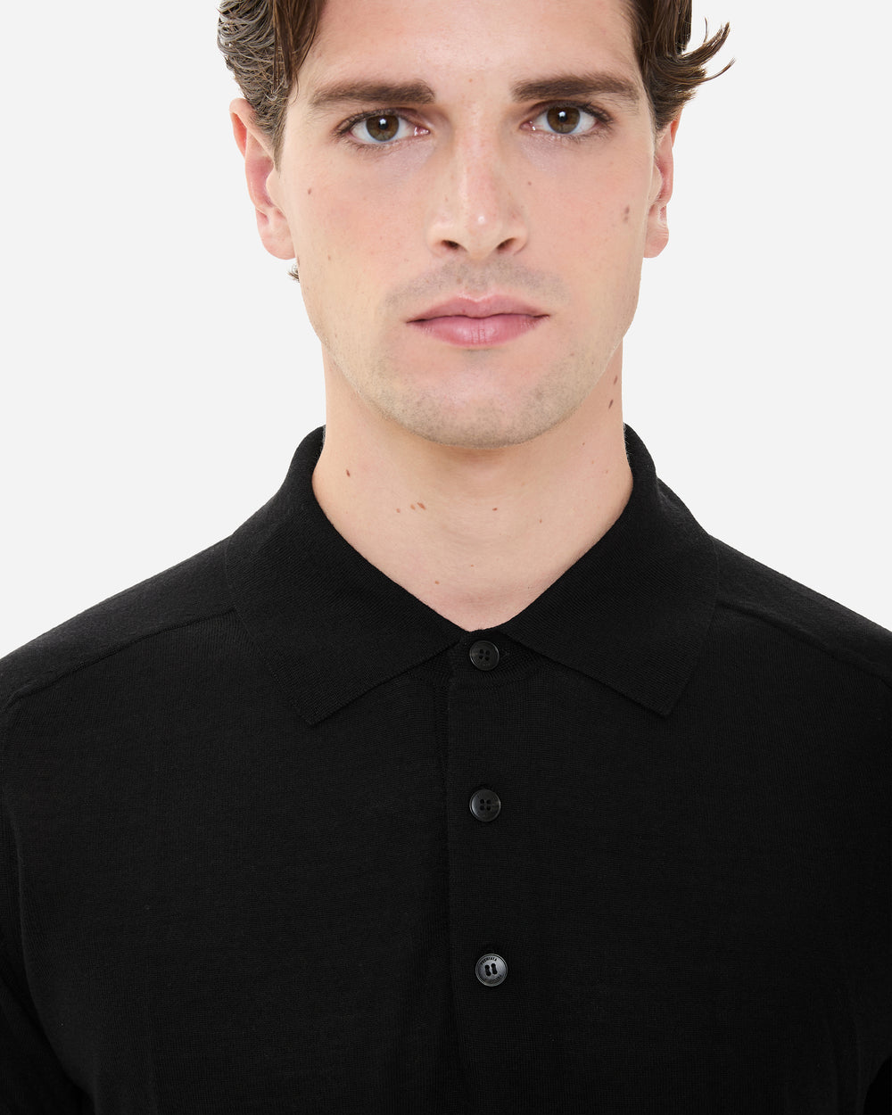 Polo Knit Black