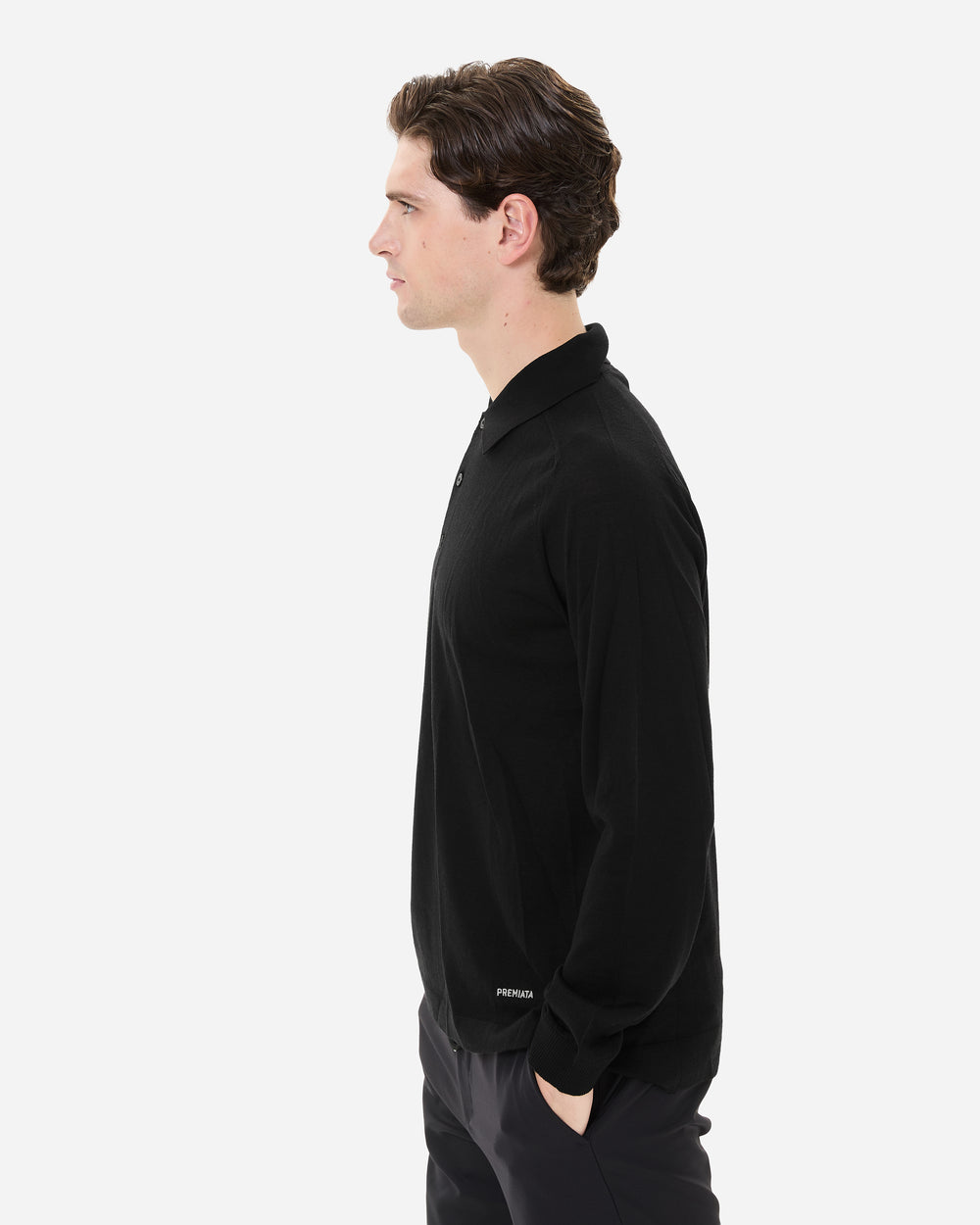 Polo Knit Black
