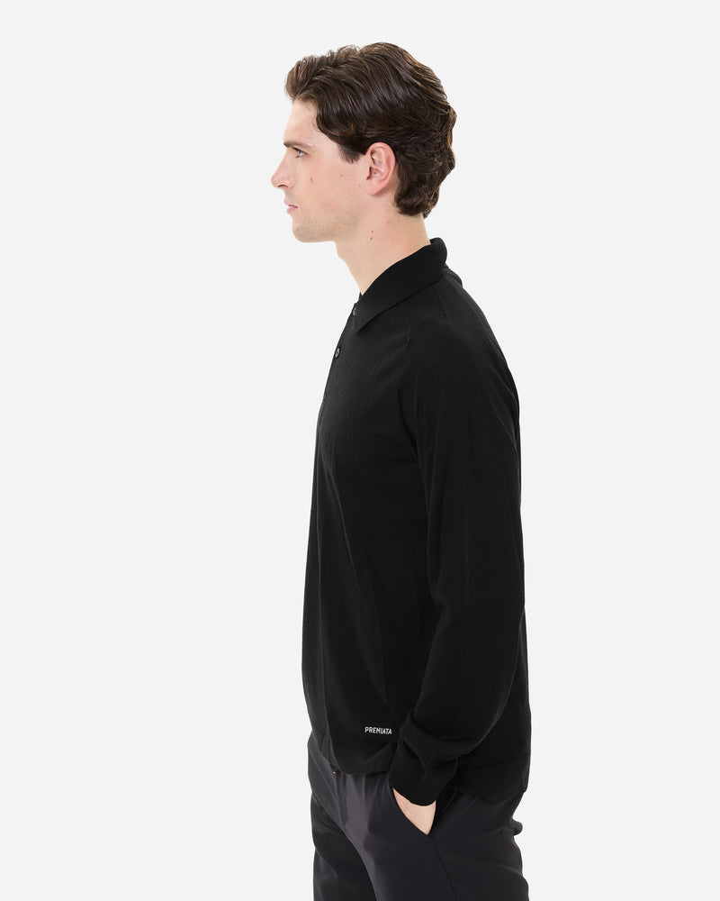 Polo Knit Black