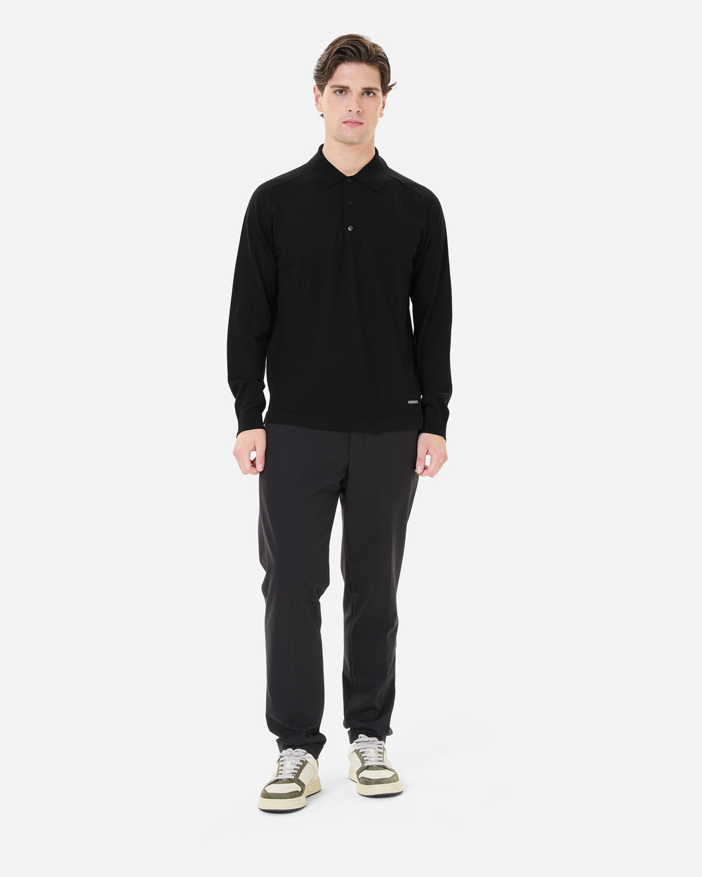 Polo Knit Black