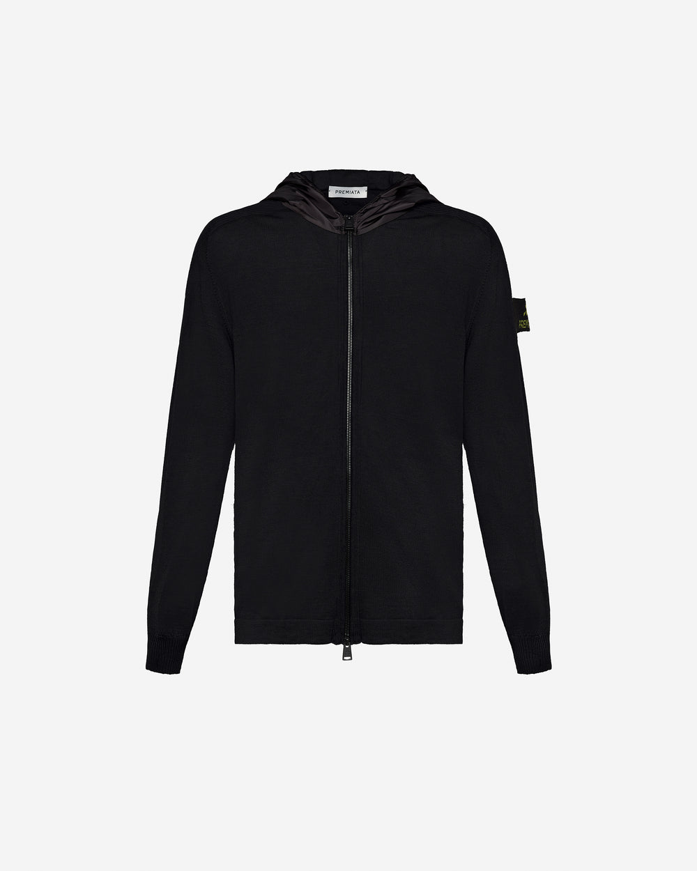 Black Full-Zip Hoodie