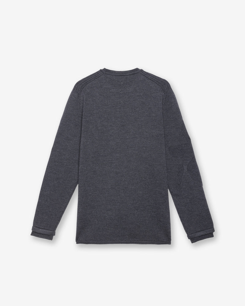Maglia Girocollo Knit Anthracite