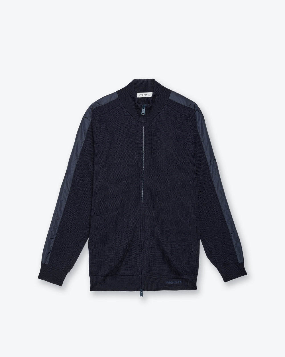Maglia Full Zip Blue