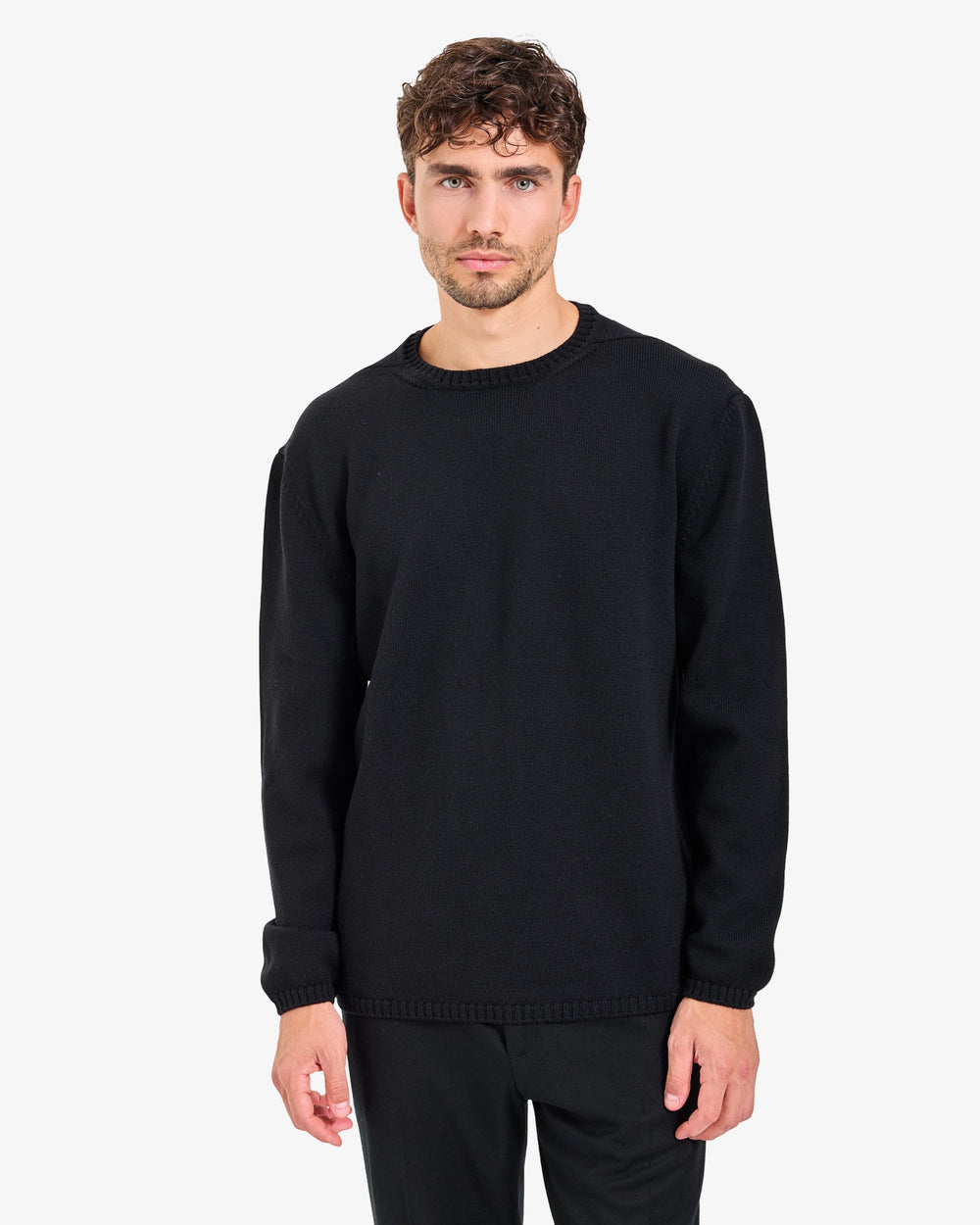 Maglia Girocollo Essential Black