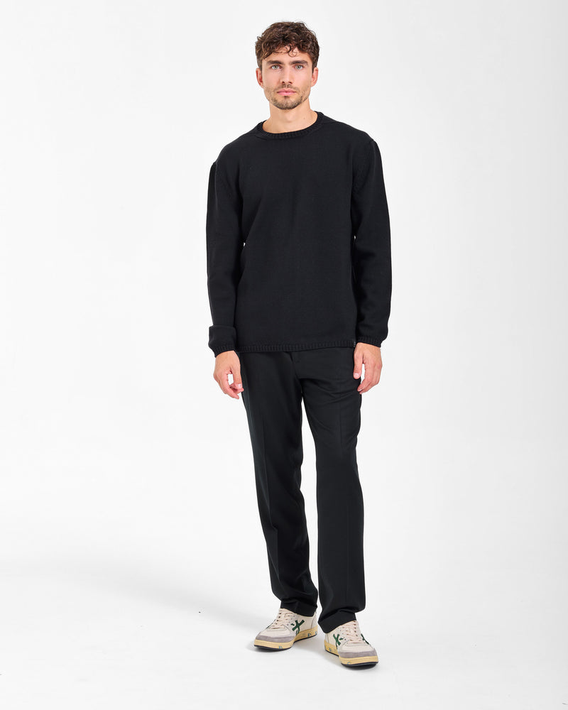 Maglia Girocollo Essential Black
