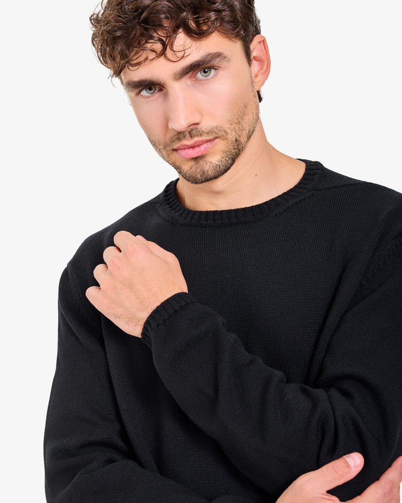 Maglia Girocollo Essential Black