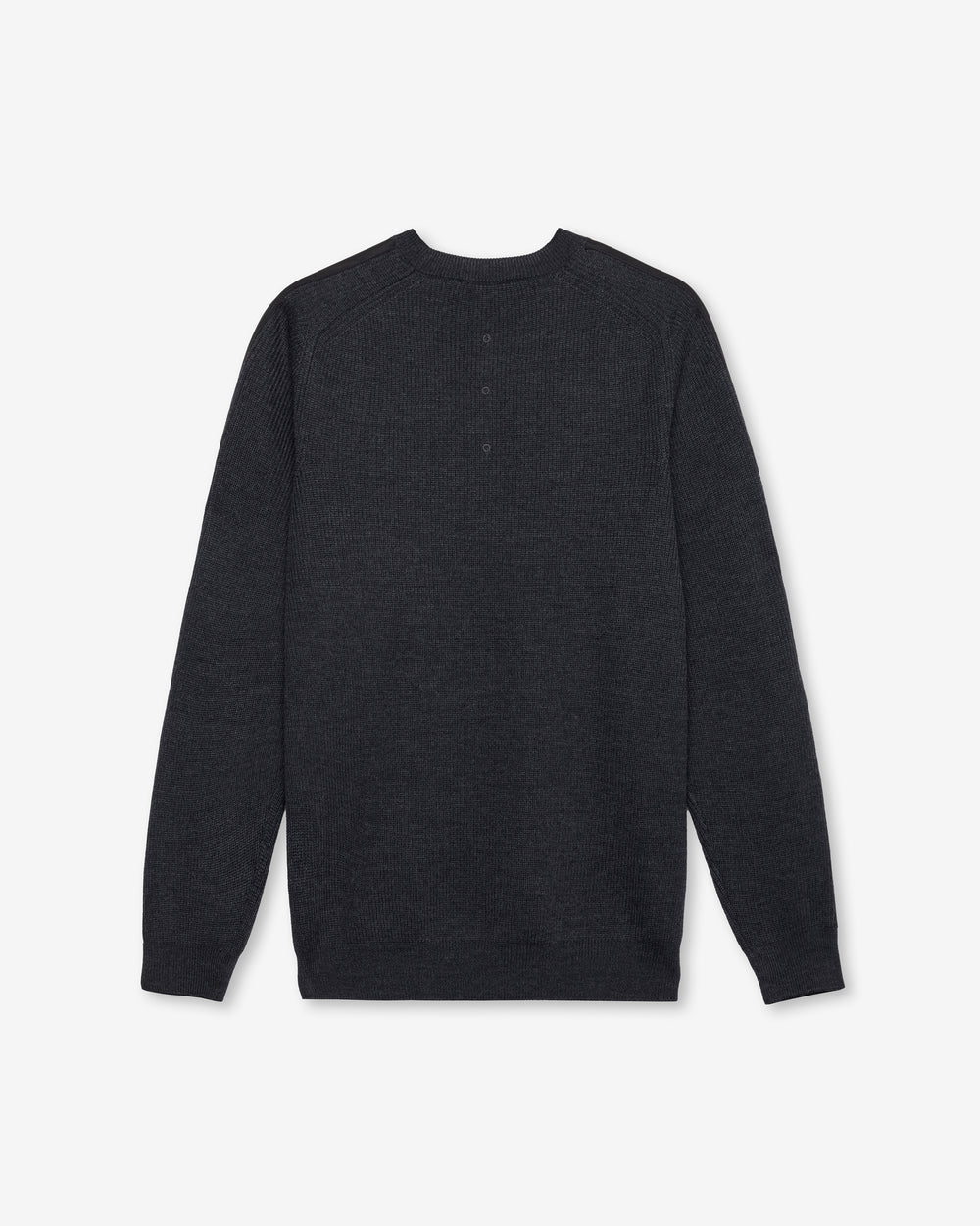 Maglia Girocollo Wool Anthracite