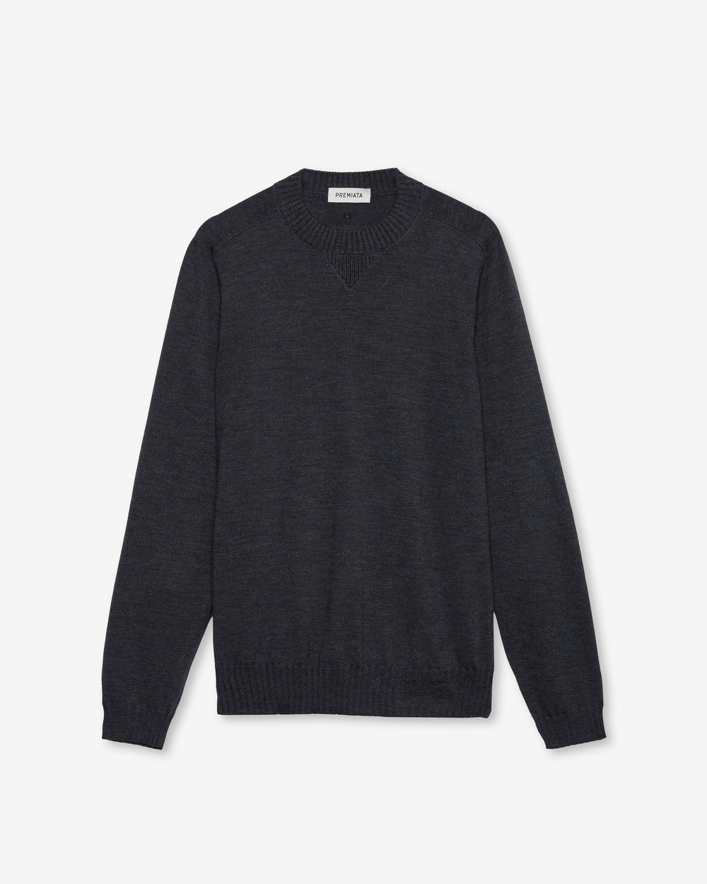 Maglia in lana girocollo