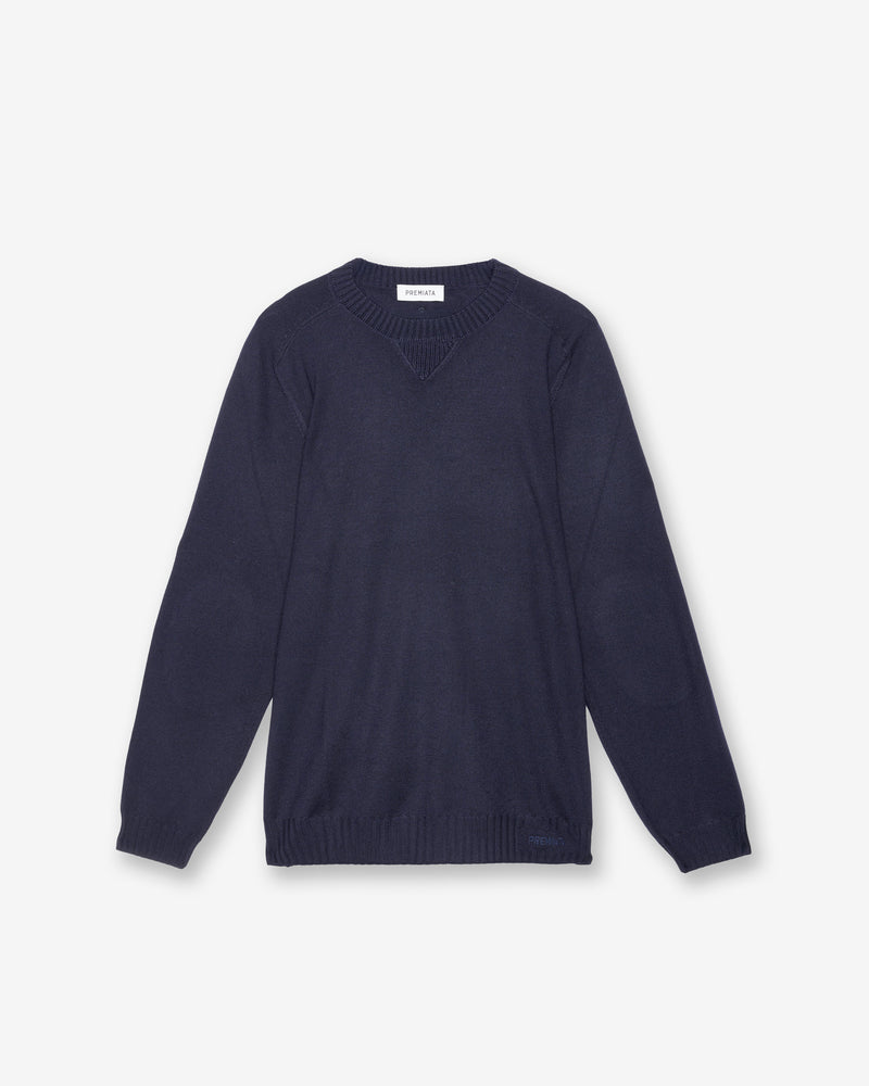 Maglia in lana girocollo