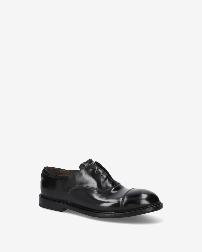 Stringata Oxford in cordovan
